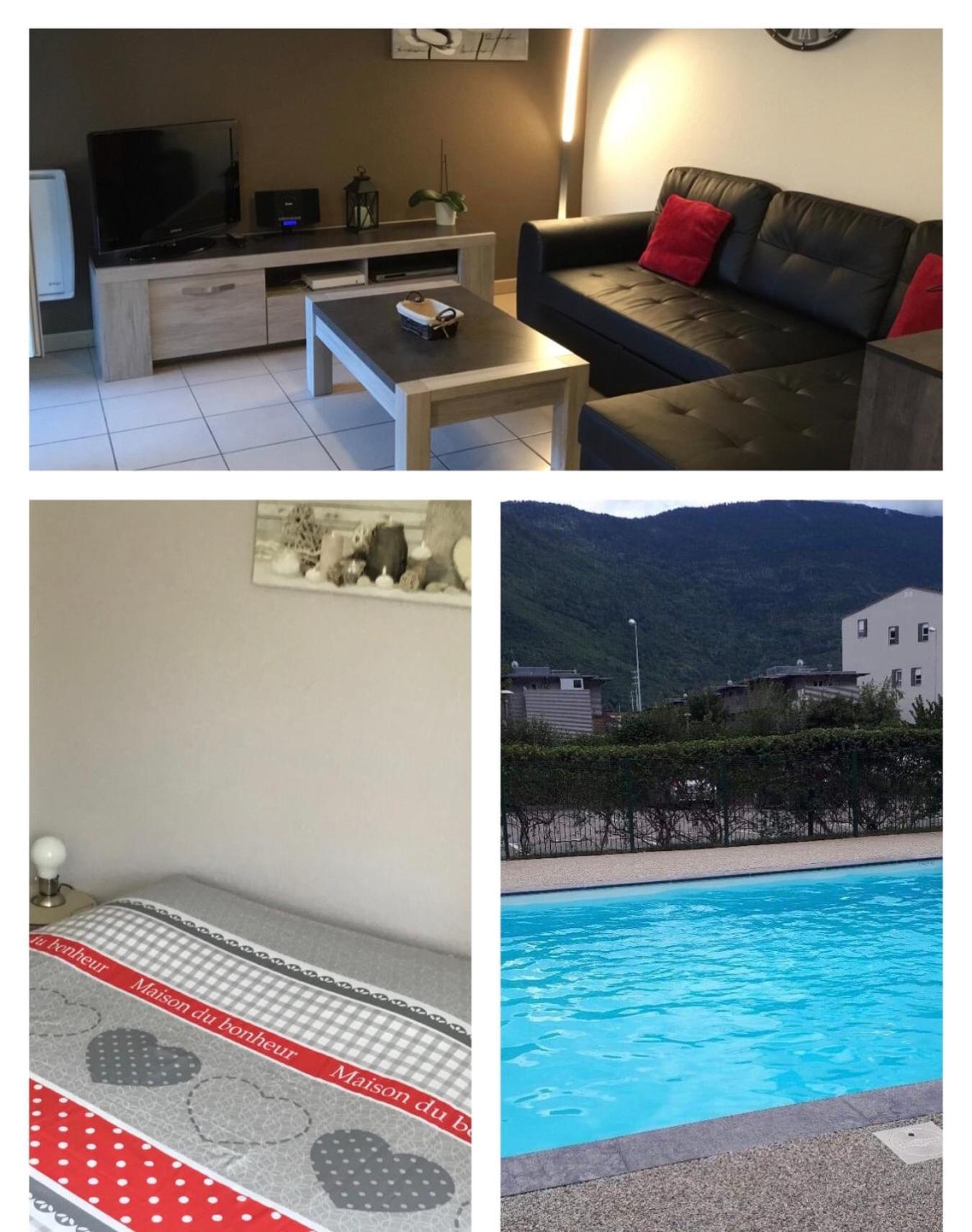 L Edelweiss Et Sa Piscine Apartment Albertville Ngoại thất bức ảnh